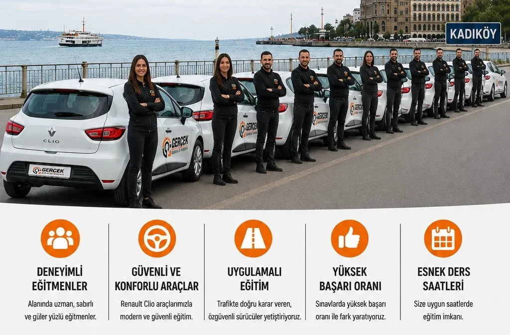 Direksiyon Başında Sıfır Hata: Kadıköy’de Akıcı Trafiğe Çıkmanın Bilimsel Sürüş Formülleri