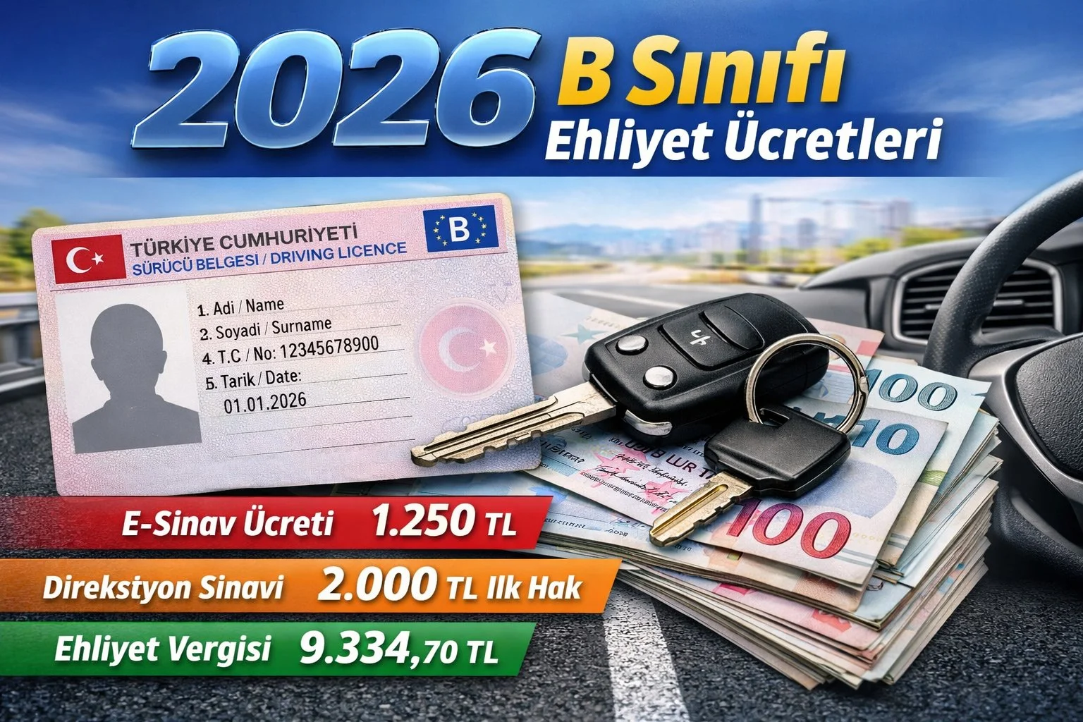 2026 Ehliyet Sınıfları, Şartları ve Teknik Detaylar